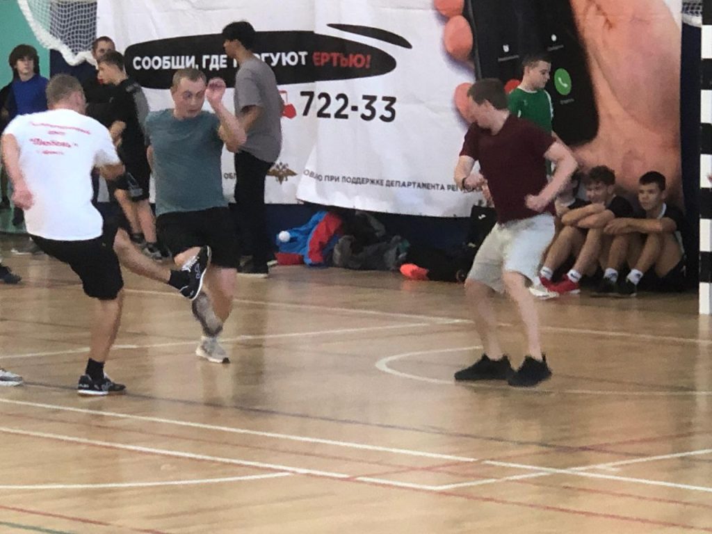Участвовали в спартакиаде дворовых видов спорта!