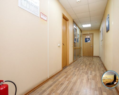Коридор центра. Помещения и комнаты